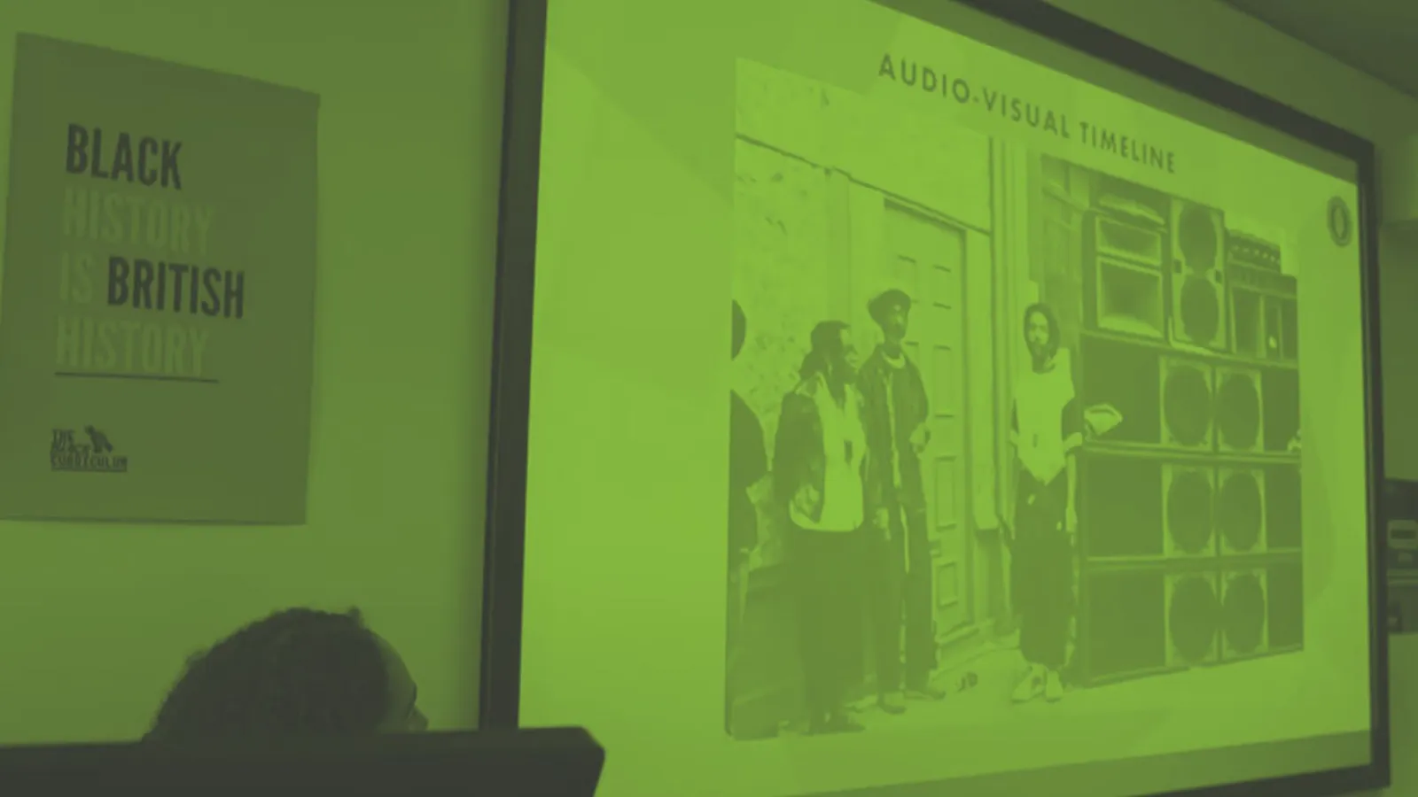 Image taken from a Springboard Programme session run by The Black Curriculum - Learn Black British History with the Springboard programme