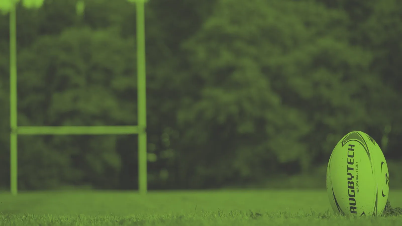 Image Rugby posts and ball - funding from The Wooden Spoon Society